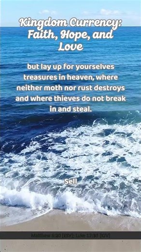 Kingdom Currency: Faith, Hope, and Love