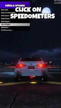 GTA 5 Speedometer Setup in 1 Min! ⚙️ #gta5 #gtav #grandtheftauto5mods