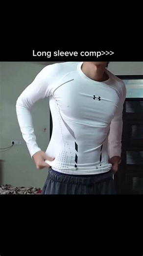 Baggy or Compression.Follow for link....[Compression Fit , Long sleeves compress #gym