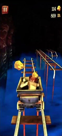 Rail Rush Gameplay | Endless Mine Adventure | Best Running Game