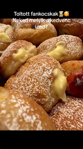 Töltött fánk receptek Judit konyhájából