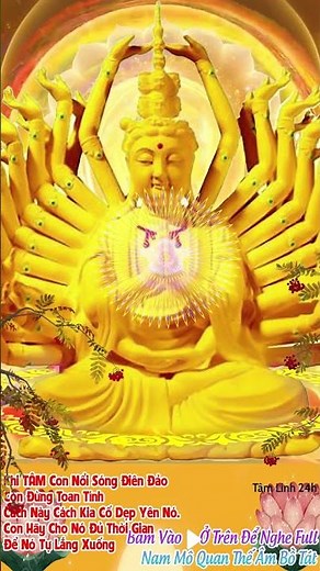 Chú Đại Bi 108 Biến Hóa Giải Nghiệp Chướng Làm Gì Cũng May Mắn #tamlinh24h#chudaibi