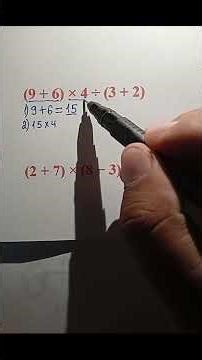 Step-by-Step Tutorial: Solving Math Operations Efficiently #maths #basicproblems #mathematics