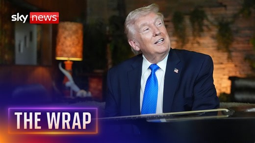 Trump talks up the prospect of peace | The Wrap with Anna Botting | Kevin Maguire & Kirsty Buchanan - World News