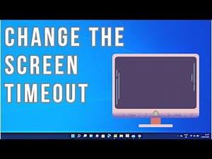 How to Change the Screen Timeout in Windows 11 ⏲️ | Quick & Easy Guide