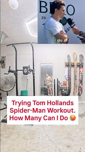 Tom Holland Spider-Man Workout How Many Rounds Can I Get?