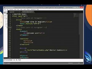 Función para ejecutar el código HTML en un navegador web.