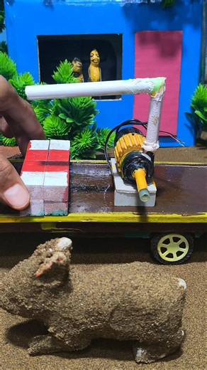 diy tractor video mini water pump science project #diytractor #tractor #youtubeshorts #rabbit