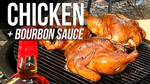 Pulled Chicken Bourbon Sauce #bbqpitboys | BBQ Pit Boys