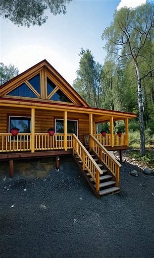 Gorgeous Log Cabin With Huge Wraparound Porch 😍 | Forest Cabins