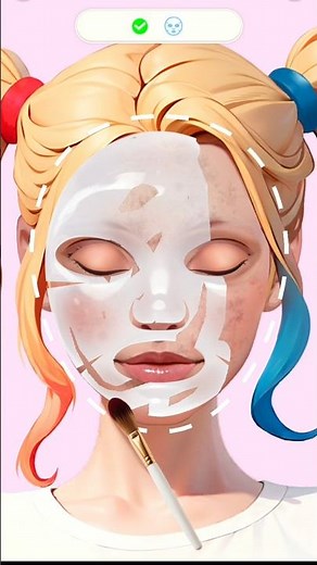 Makeover Studio: Makeup Games | Foundation Tutorial 😻| Available on Android & iPhone #shorts