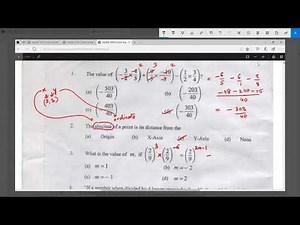 ALL INDIA SAINIK SCHOOL ENTRANCE EXAM 2020 CLASS 9 MATHS PAPER SOLUTIONS