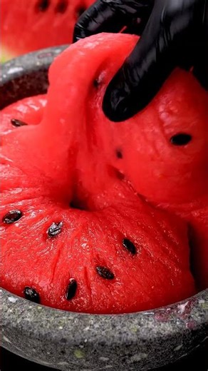 🍉 Satisfying Watermelon Squeeze | Juicy Fruit ASMR | Relaxing Video #satisfying #shorts #asmr