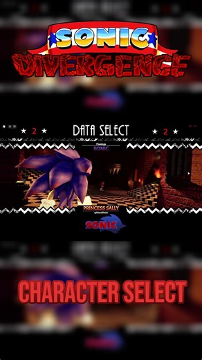 Character Select Screen | Sonic.exe Divergence #sonicexethedisaster