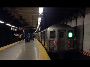 IRT Subway: Downtown & Bronx Bound R142/A & R62A (4) (5) (6) Trains @ 14th Street-Union Square