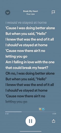 Break My Heart Speed Up Version