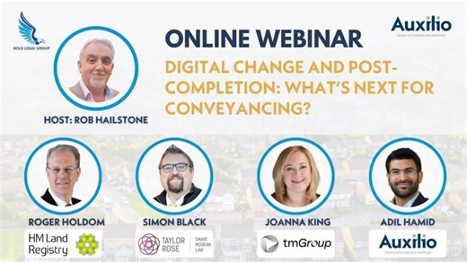 Question 2: With Land Registry rolling out mandatory digital checks, how should conveyancers adapt? | Auxilio