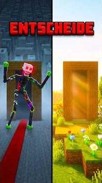 Gehe NIEMALS in diese TÜR! - Minecraft Horror Short