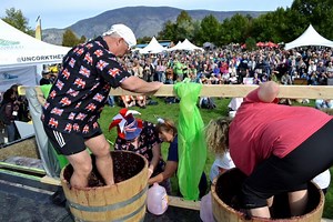 Thousands attended the Fest Of The Grape Sunday in Oliver