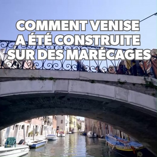 🛶 ⛪ Il y a 1 600 ans, Venise était une lagune marécageuse. Découvrez comment, pendant des siècles, les vénitiens ont asséché le terrain pour bâtir la Sérénissime ! ▶️ Venise : les défis hors normes des bâtisseurs, ce vendredi sur #RMCDécouverte et sur RMC BFM PLAY | RMC Découverte