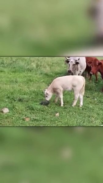 Cows vs Crazy Turtle – Funniest Battle Ever! 🐄🐢🤣