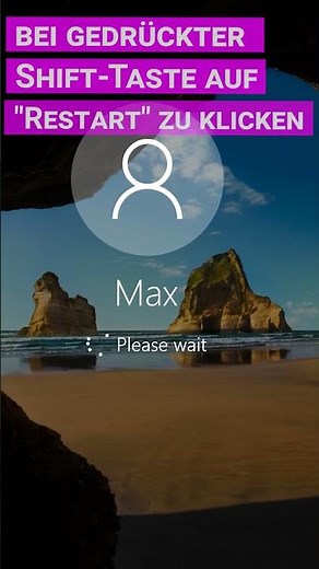 Wie Sie in die Wiederherstellungsumgebung von Windows 10 gelangen #shorts #short #shortvideo