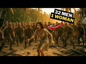 1 Woman Stranded With 32 SOLDIERS on a Deserted Island for 6 Years