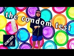 Testing Condoms In A Highly Scientific Way…