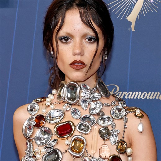 Jenna Ortega's Diamond-Encrusted Emmys 2025 Look Is Her Riskiest Yet