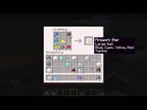 Minecraft 1.4.6 Fireworks Tutorial