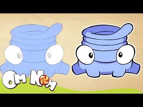 Om Nom Stories - Learn How to Draw Toss | Full Episodes | Cut the Rope | Cartoons for Kids