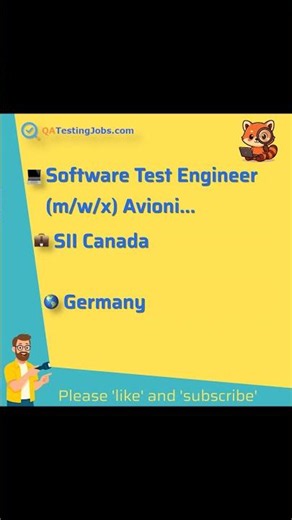 Software Test Engineer (m/w/x) Avionics Systems & Script Development