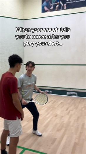 Nickflix on Instagram: "Great movement off the ball. #squash #squashmemes #movement #shwifty #hipsdontlie #squashcommunity #squashlife"