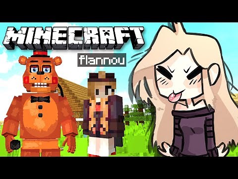 ANIMATRONICS vs FLANNOU: Le MYSTERE de Shadow FREDDY... !! EP 7 (Minecraft Survie FNAF FR)
