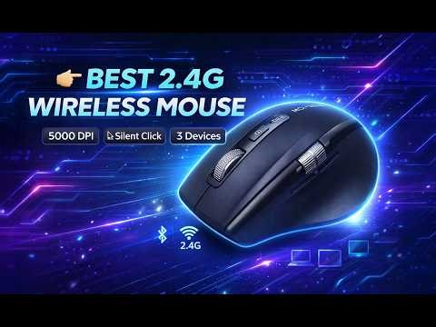Best 2.4G Wireless Mouse 2026 | Smooth, Silent & Affordable