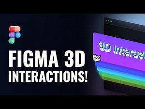 Figma 3D Smart Animate! – 3D Carousel, 3D Cube & More | Figma Tutorial