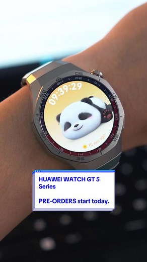 Pre-Order the Stylish Huawei Watch GT 5 Series Today