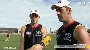 Taylor Walker and Lachie Gollant spoke to AFC Media on Tuesday morning 📺 | Adelaide Football Club