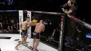 MMA Fighter Suffers The Gnarliest Eye Gash You'll Ever See Courtesy Of A Flying Knee