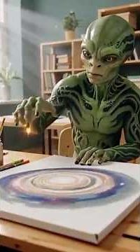 Alien trying to live a citizen life: Art Class 😂