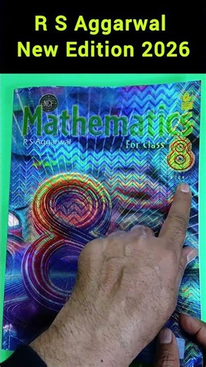 R S Aggarwal Class 8 New Edition 2026