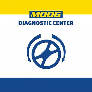If your steering wheel is pulling to the right or left, it could signal a chassis problem. Head to our Diagnostic Center to help figure out what's going on: bit.ly/2xoVtQD. | MOOG Parts