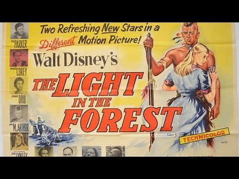 WALT DISNEY'S. THE LIGHT IN THE FOREST (1958 WESTERN ADVENTURE)