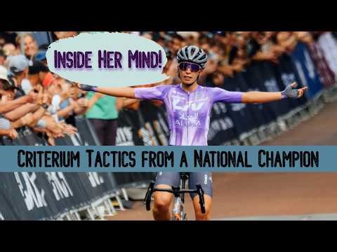This Is How WorldTour Pros Think During Criteriums!