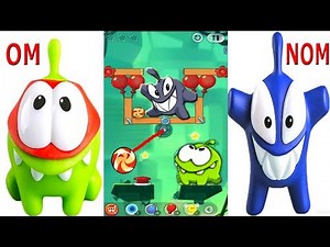 OM NOM Gameplay Walkthrough Part - All Levels/Chapters/Episodes (iOS, Android) TikTok