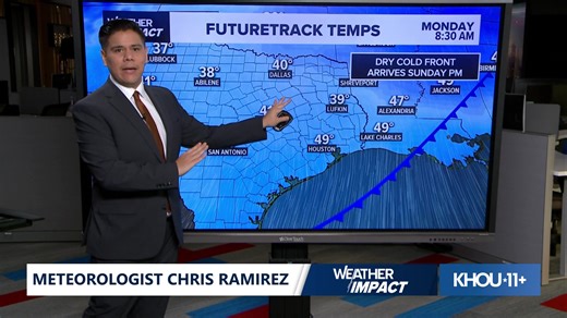 Watch KHOU 11 meteorologist Chris Ramirez's Houston-area forecast. | KHOU 11 News
