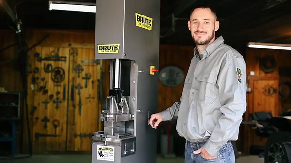Overview: The BRUTE 30T Press by Ken's Custom Iron