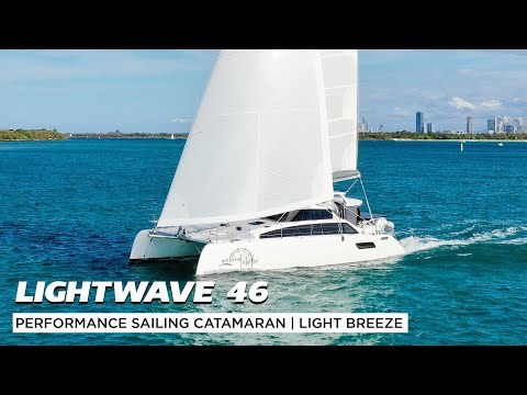 Lightwave 46 Performance Catamaran | Sailing in Light Breezes