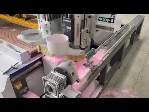 Excellent side rotary wood cnc machine