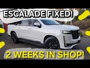 Escalade is fixed! Engine Failure Repaired. How does she drive?